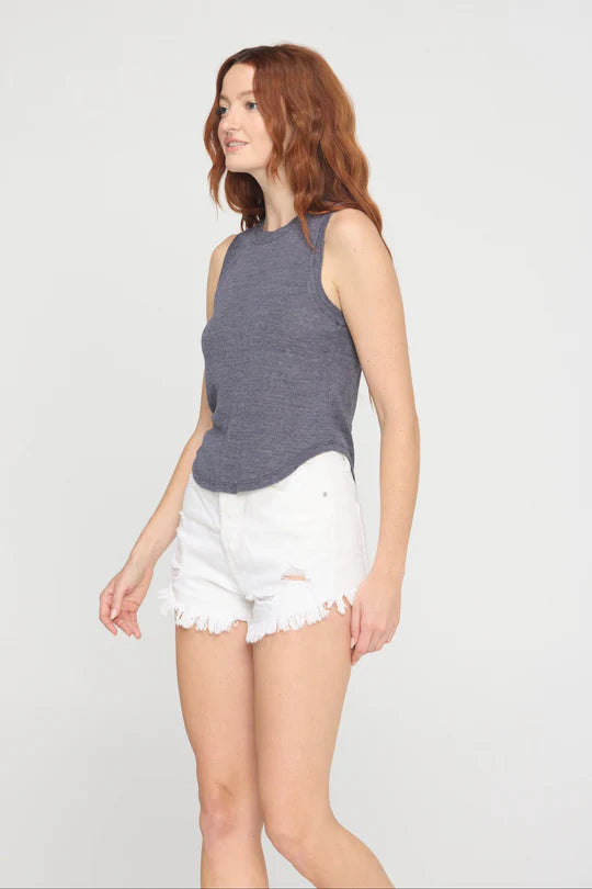 Libra Textured Rib RingerTank