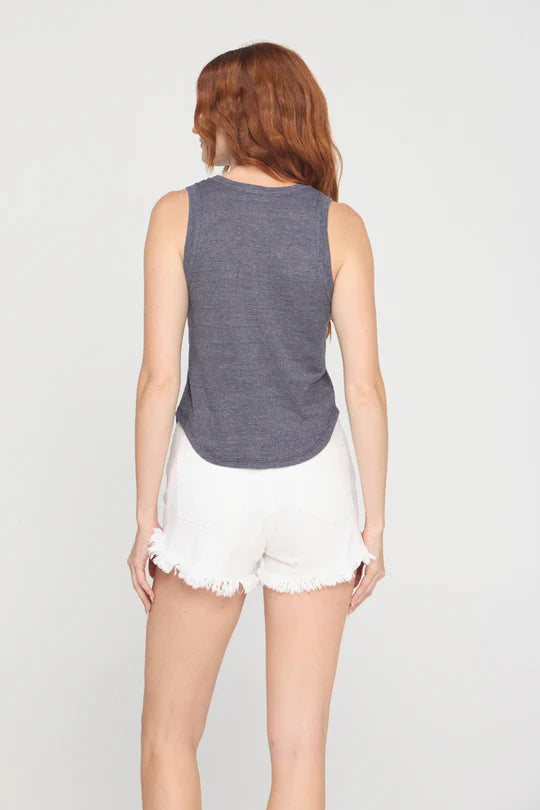Libra Textured Rib RingerTank