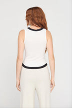 Marine Color Blocked Rib Tank