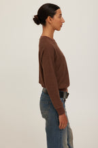 Silverlake Sweatshirt-Dark Mocha