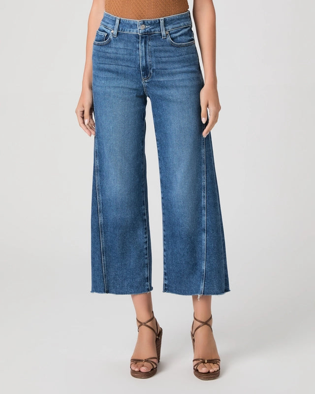 Anessa Wide Leg Jean-Hollyhock