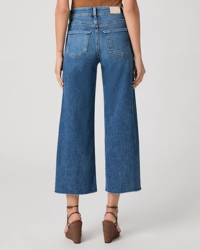 Anessa Wide Leg Jean-Hollyhock