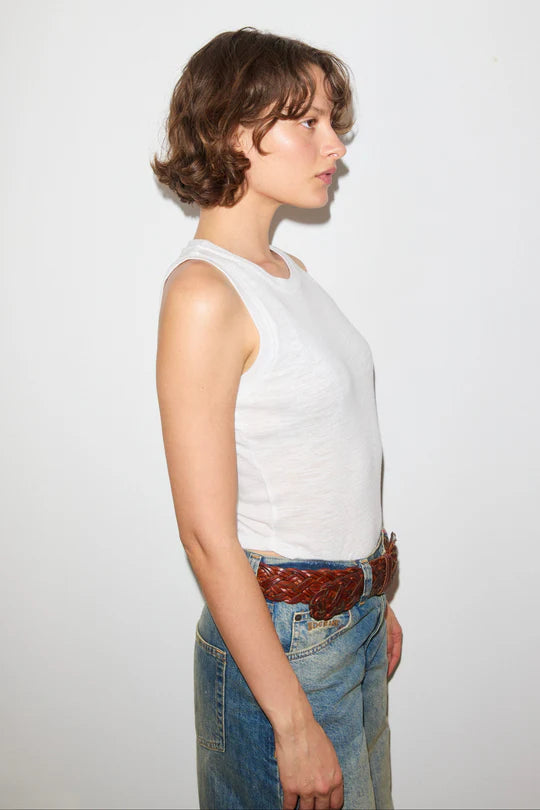 Libra Textured Rib RingerTank