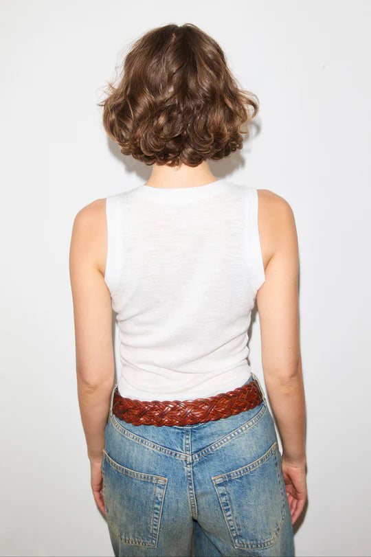 Libra Textured Rib RingerTank
