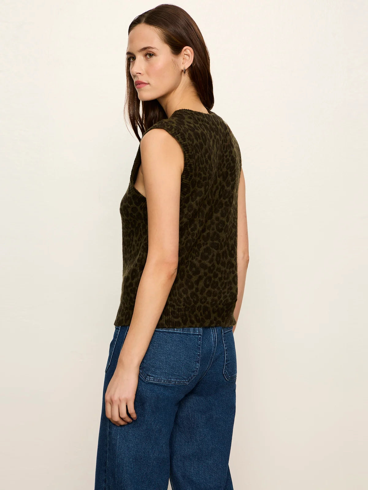 Soft Printed Shell Sweater
