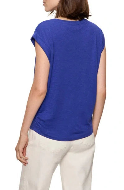 Knotted Muscle Tee-Luminous Blue