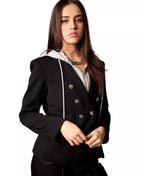 Helen Double Breasted Black