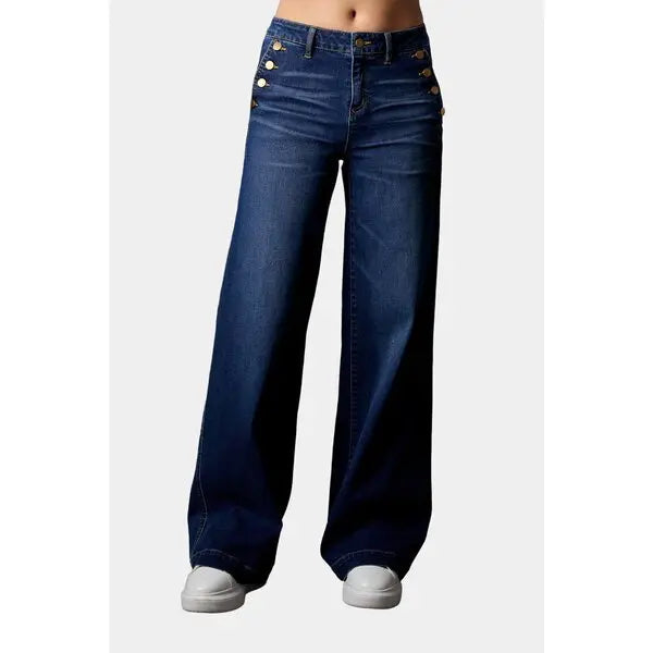 Selena Wide Leg Deep Sea