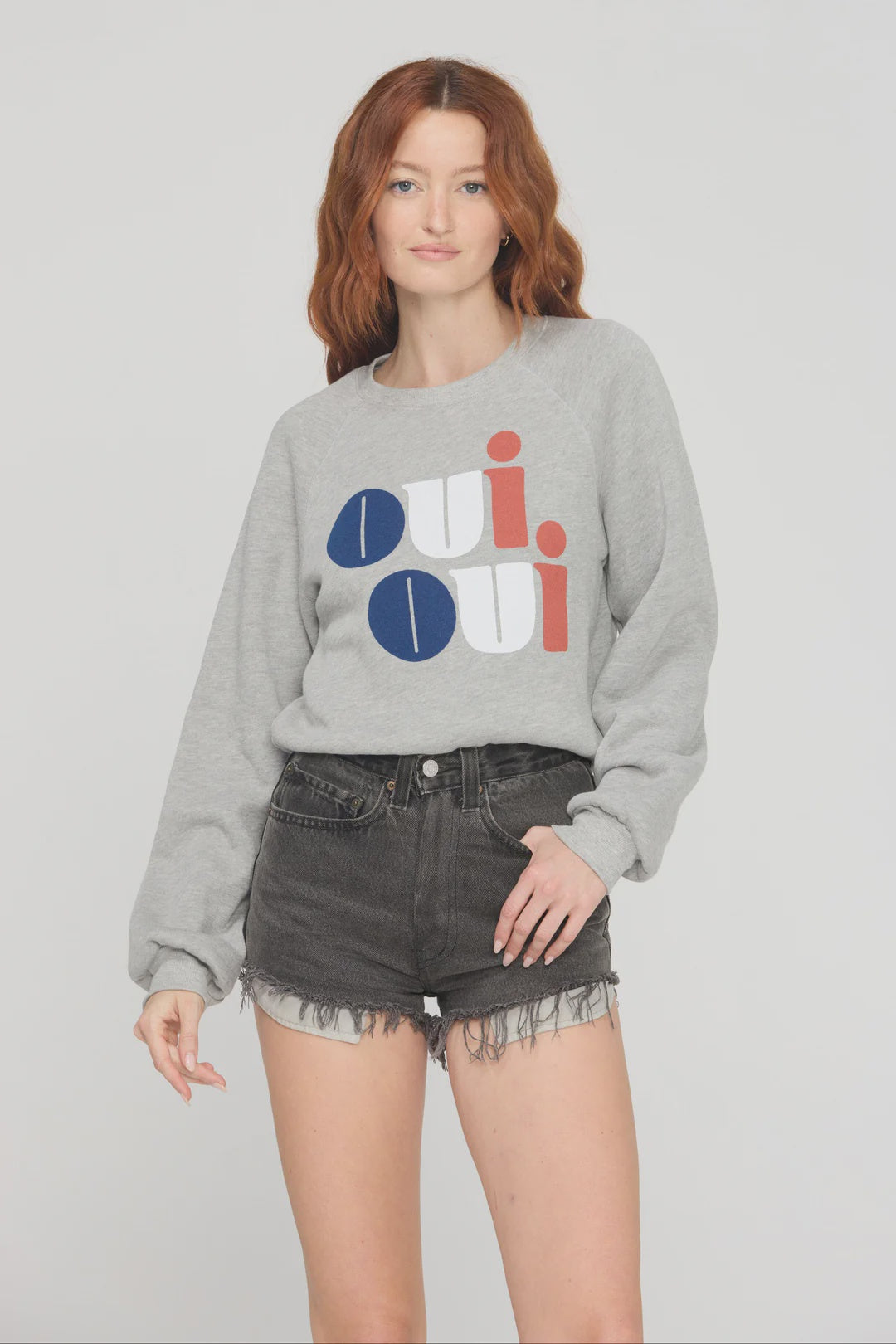 Oui Oui Shrunken Sweatshirt