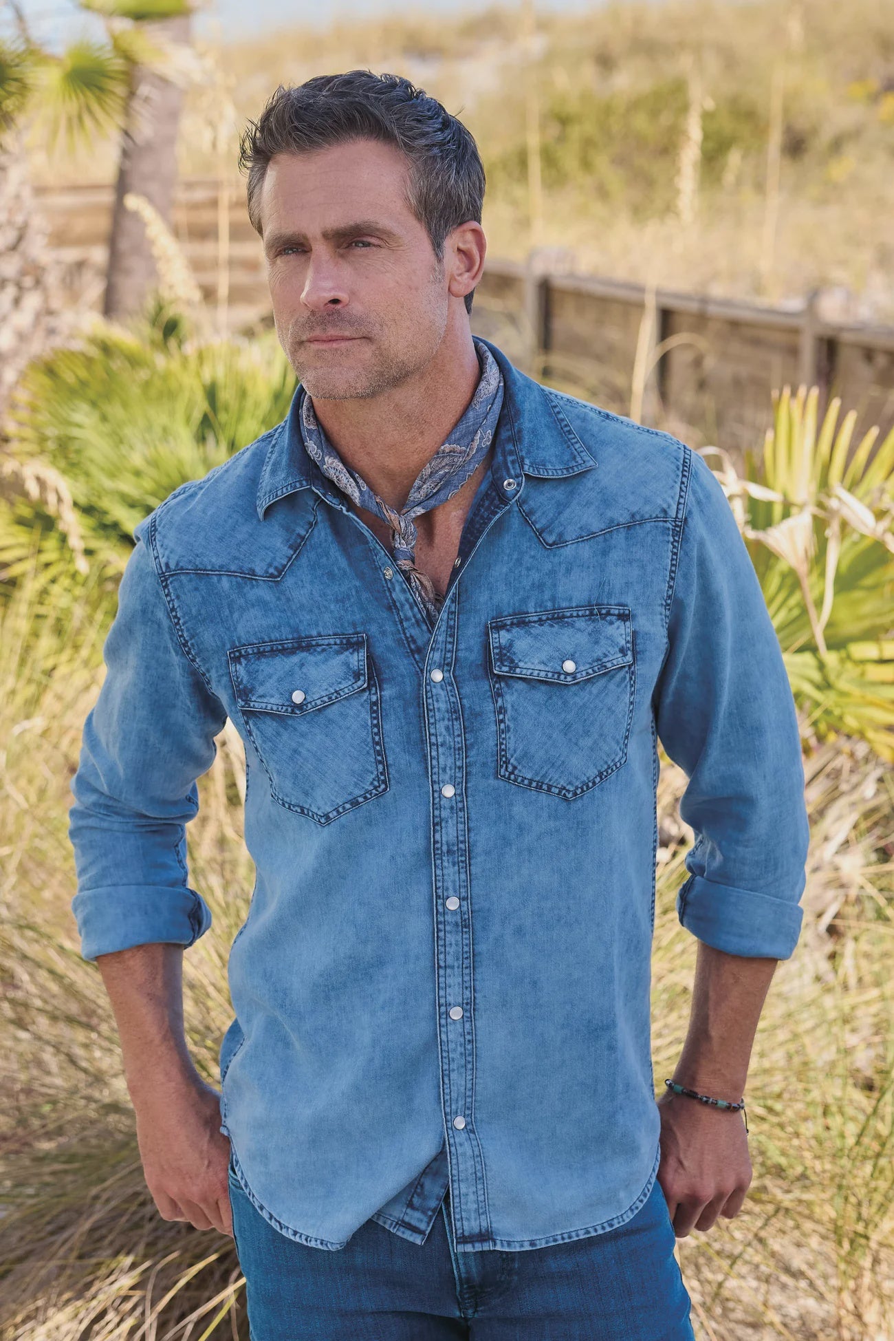2 Pockets Western Shirt