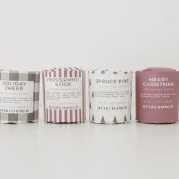 Holiday Wrapped Candle
