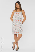 Brianne Multi Stamp Dress