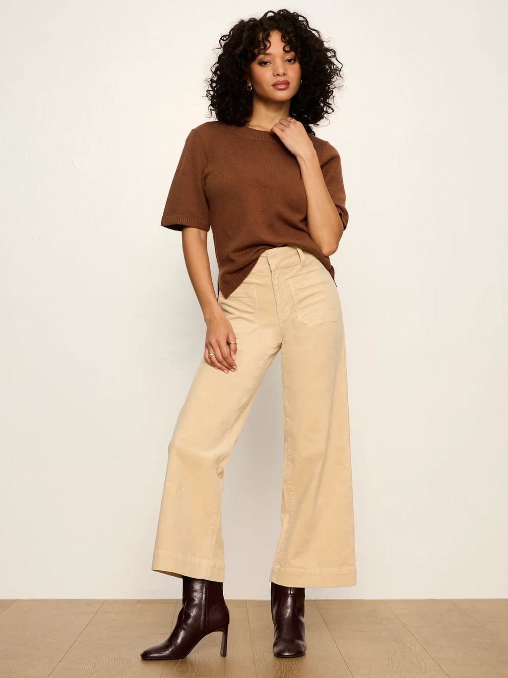 Perfect Sweater Tee Cocoa Powder