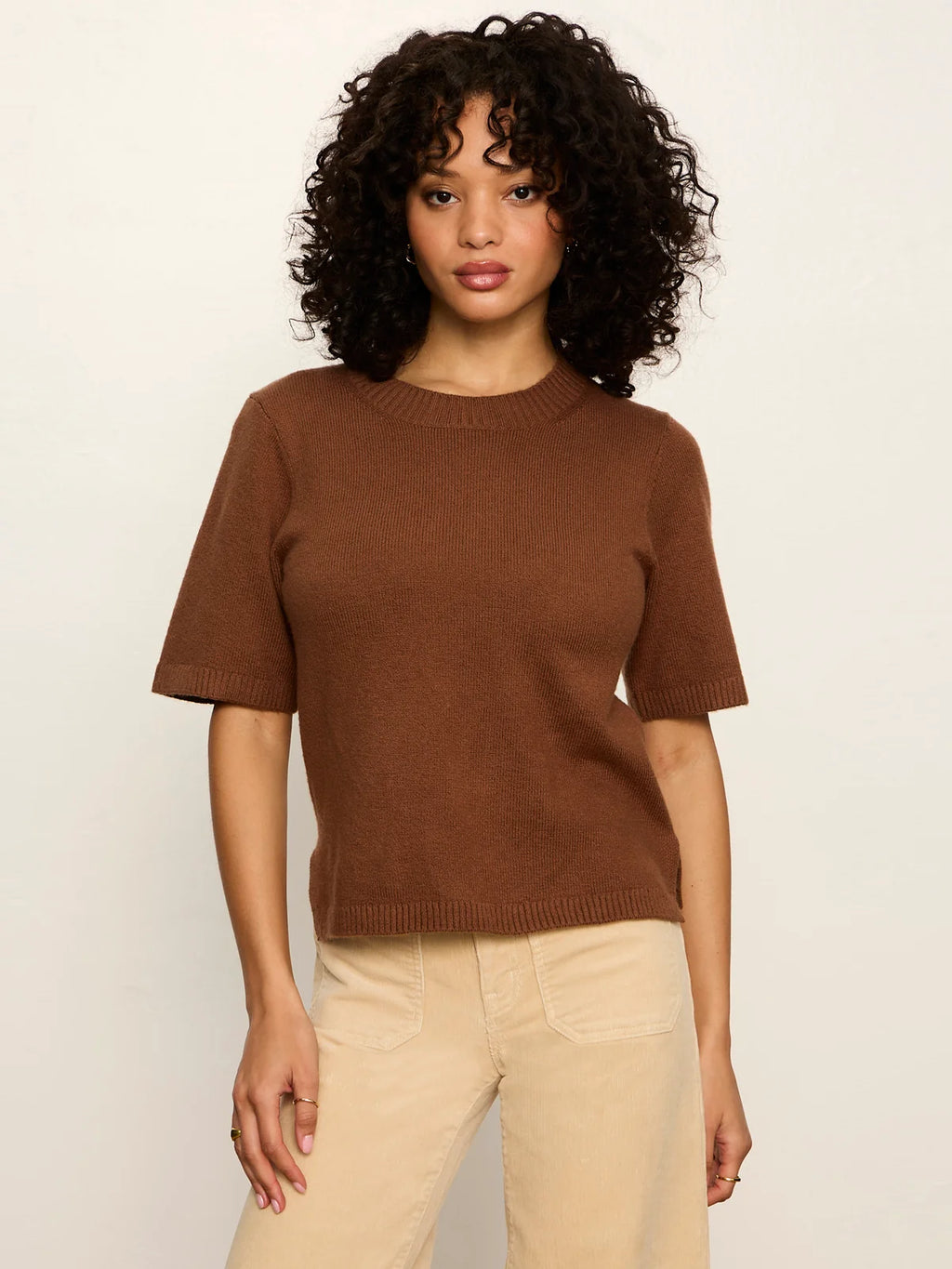 Perfect Sweater Tee Cocoa Powder