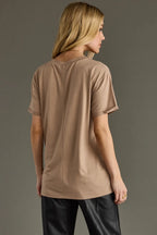 Light Brown Whiskey Weather Tee