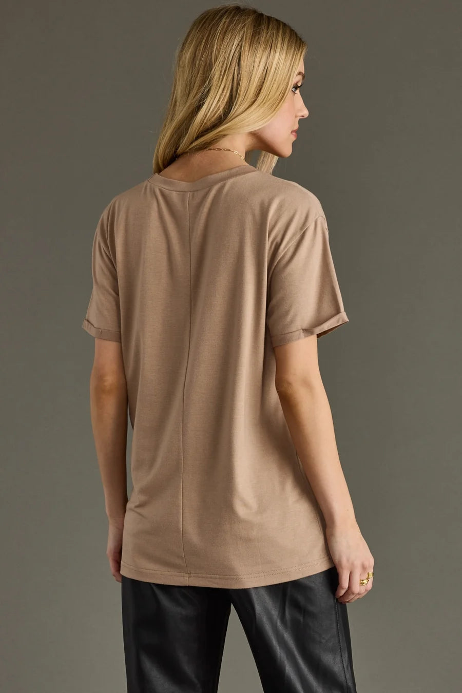 Light Brown Whiskey Weather Tee
