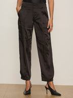 Sphere Satin Pant Black