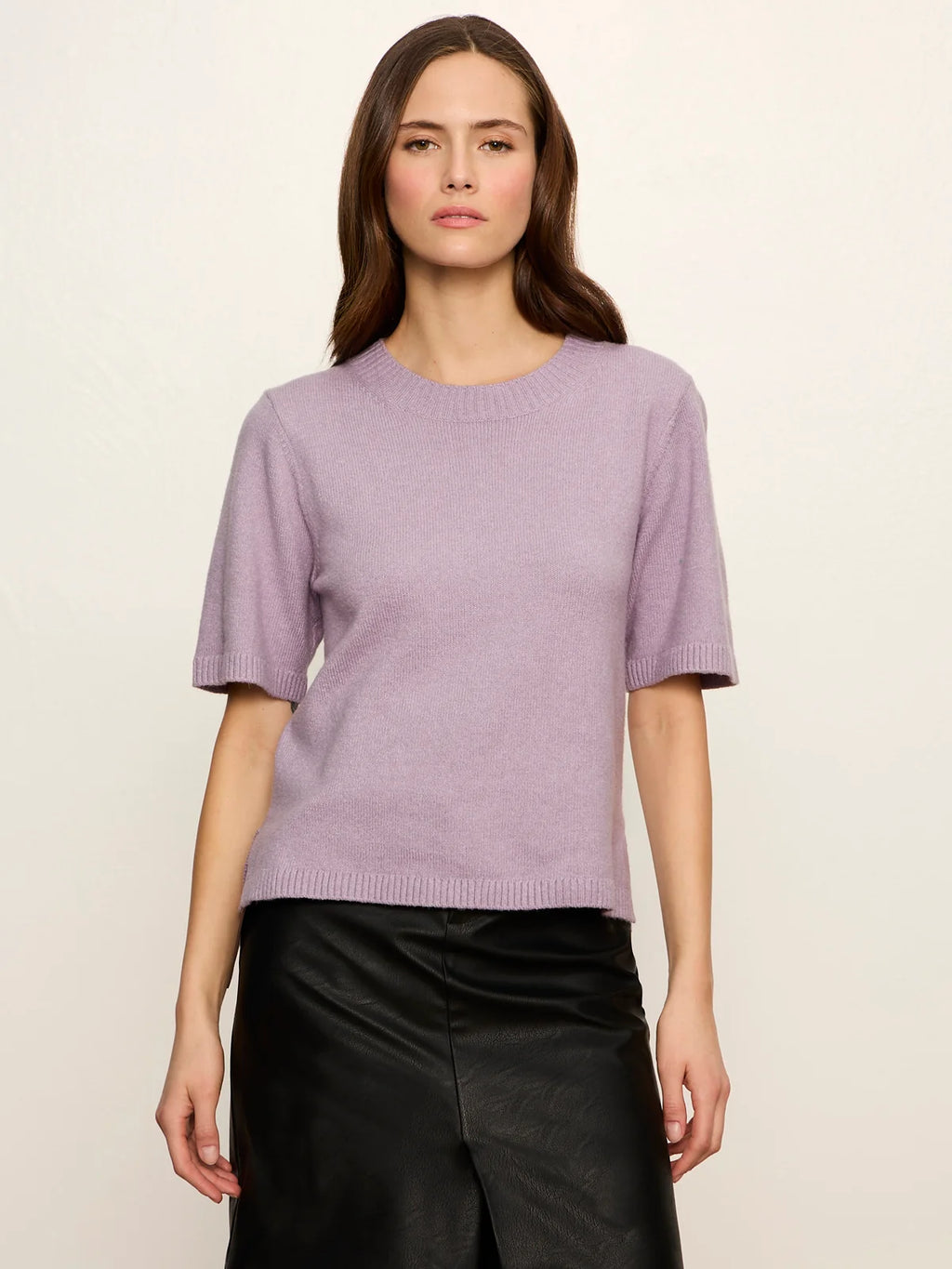 Perfect Sweater Tee-Purple Haze