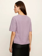 Perfect Sweater Tee-Purple Haze