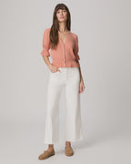Anessa Wide Leg Jean-Tonal Ecru