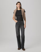 Anessa 31 Inch Wide Leg Jean-Viper Black Distressed