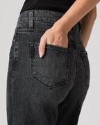 Anessa 31 Inch Wide Leg Jean-Viper Black Distressed