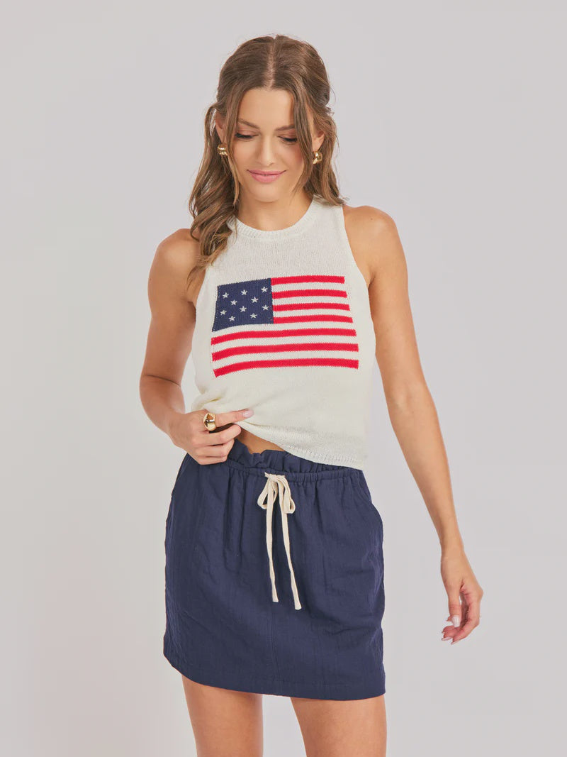 American Spirit Sweater Tank
