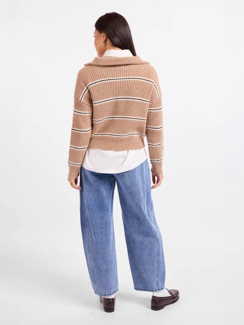 Warm Chai Quarter Zip Pullover