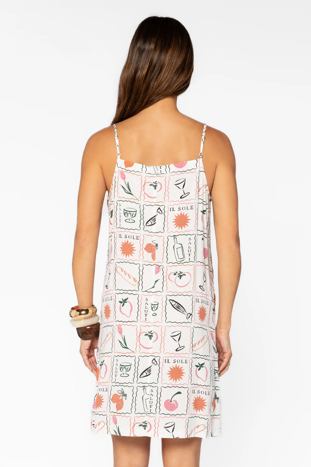 Brianne Multi Stamp Dress