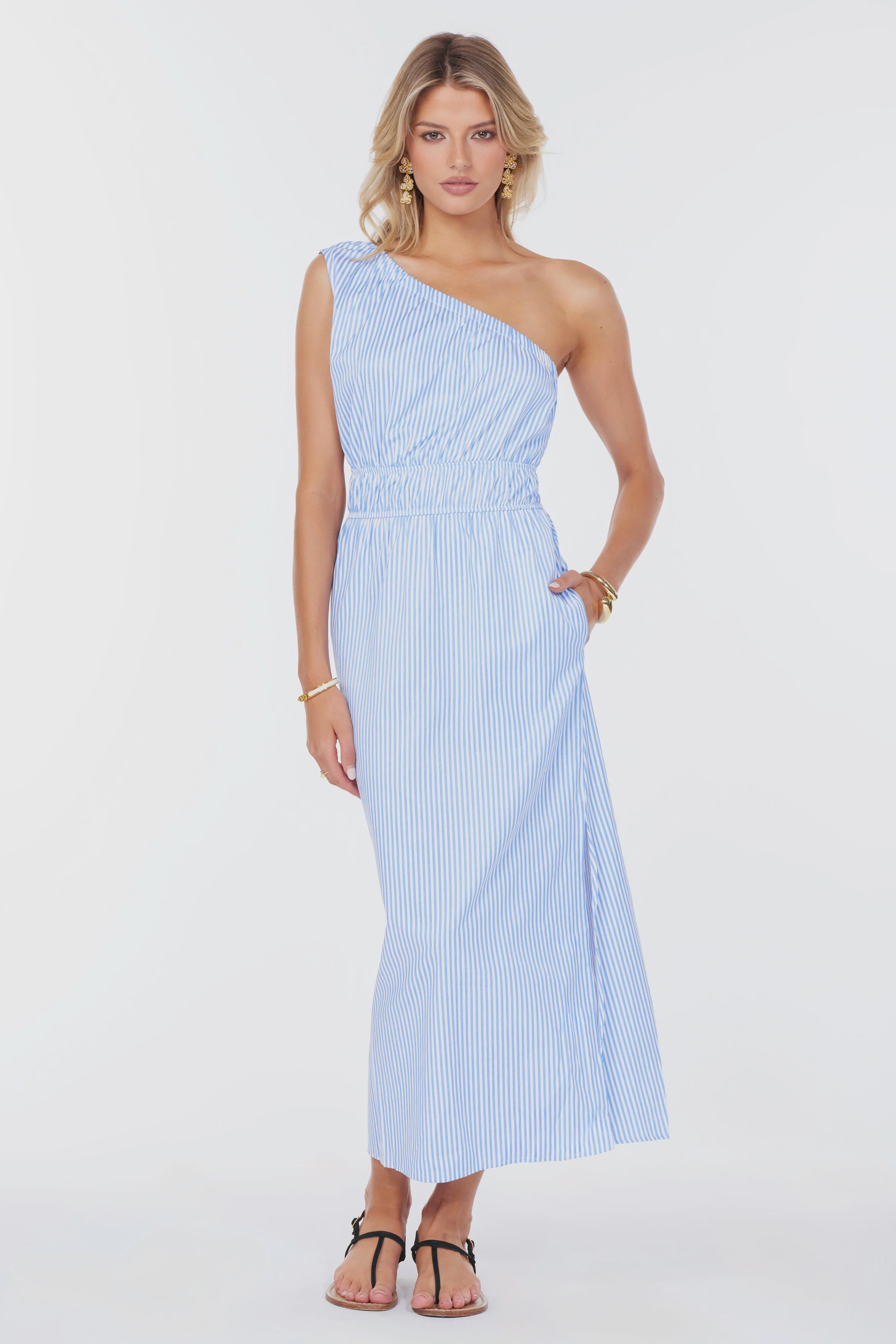 Bellano One Shoulder Dress