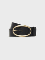 Endless Leather Belt-Black