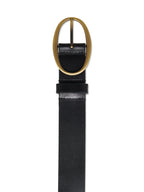 Endless Leather Belt-Black