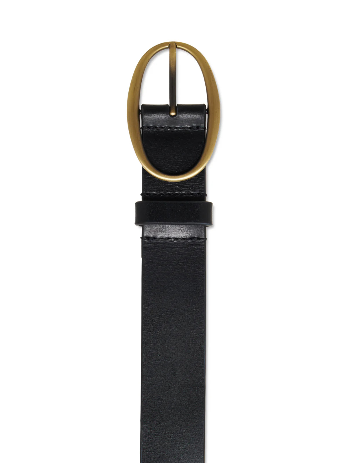 Endless Leather Belt-Black