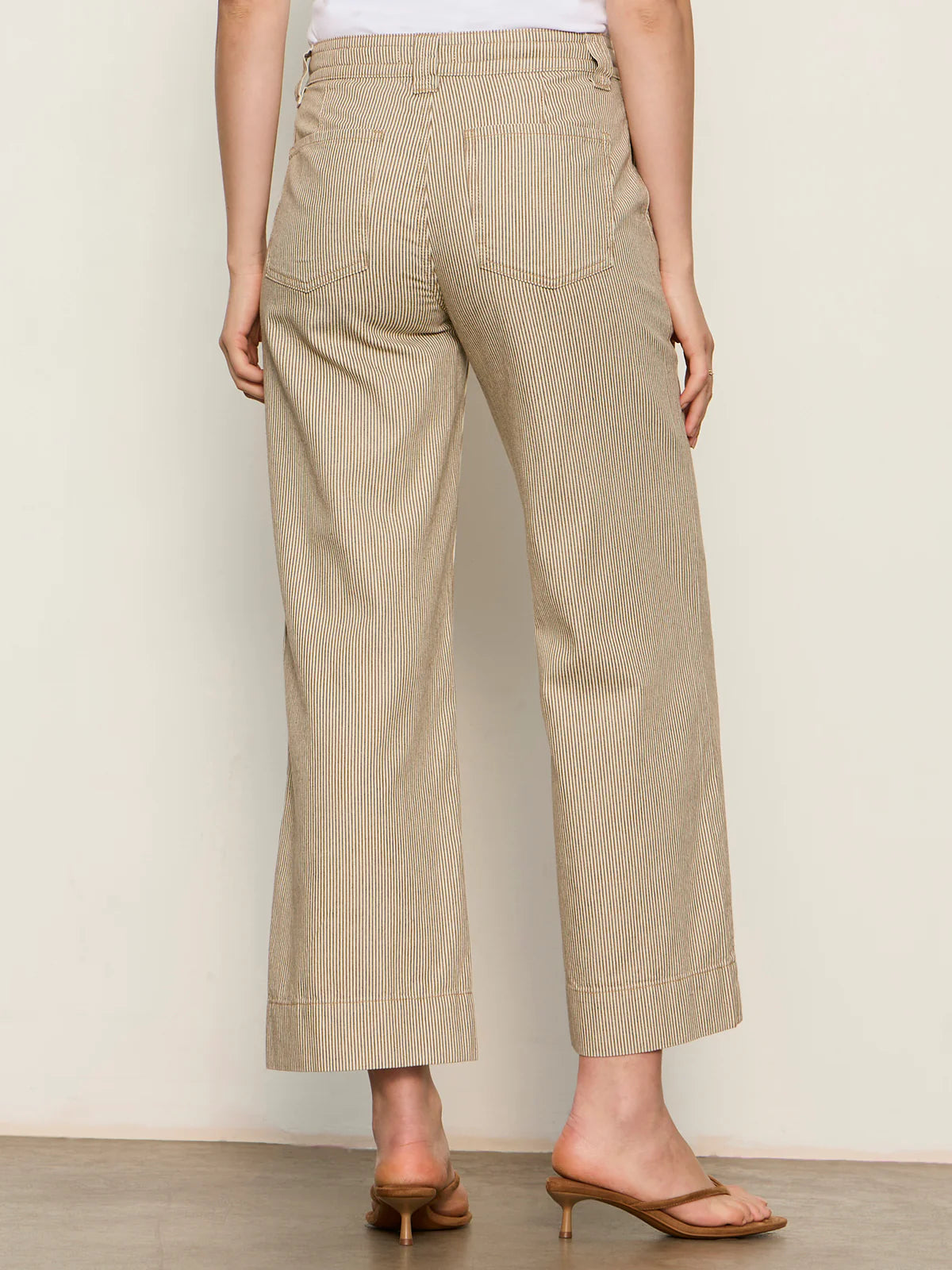 Lily Striped Cropped Pant-Lido Stripe