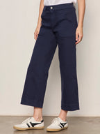 Insider Crop-Navy Blazer