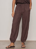 Melody Micro Linen Balloon Pant