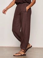 Melody Micro Linen Balloon Pant