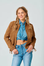 Mahali African Suede Jacket
