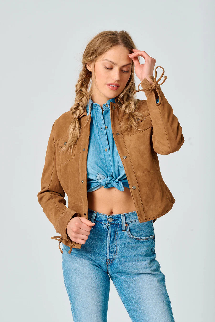 Mahali African Suede Jacket