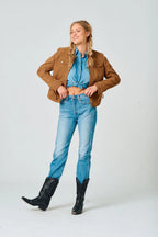 Mahali African Suede Jacket