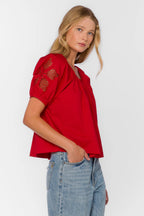 Flora Short Puff Sleeve