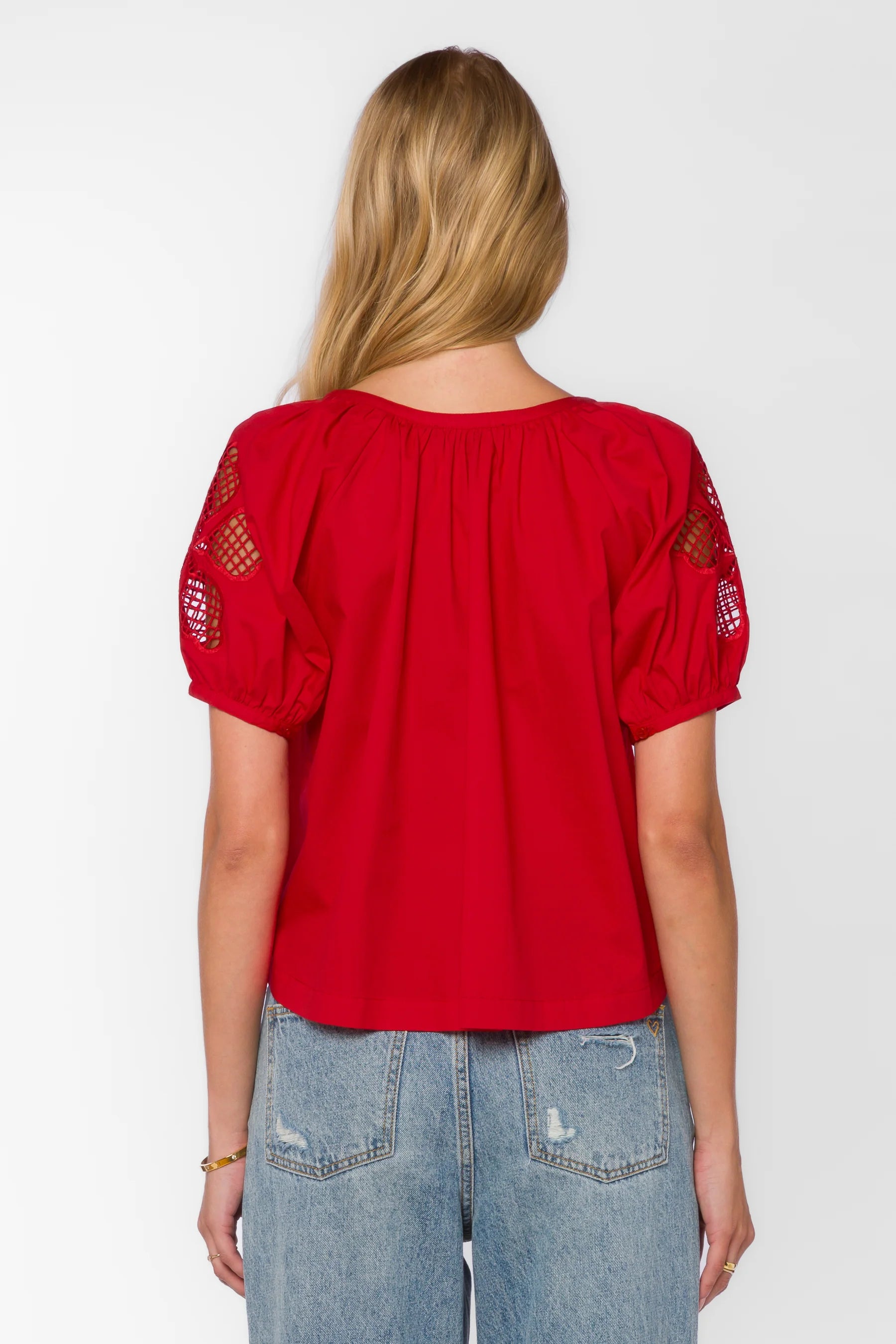 Flora Short Puff Sleeve