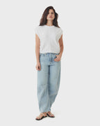 Harper Cropped Barrel-Aire
