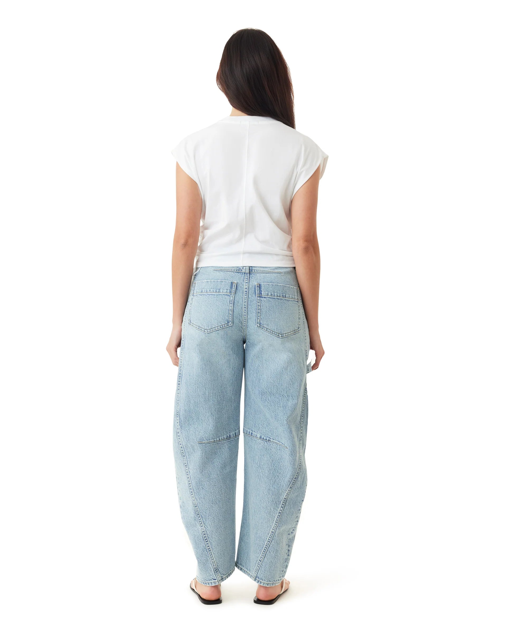 Harper Cropped Barrel-Aire