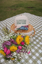 Happiness Grows Here Hat