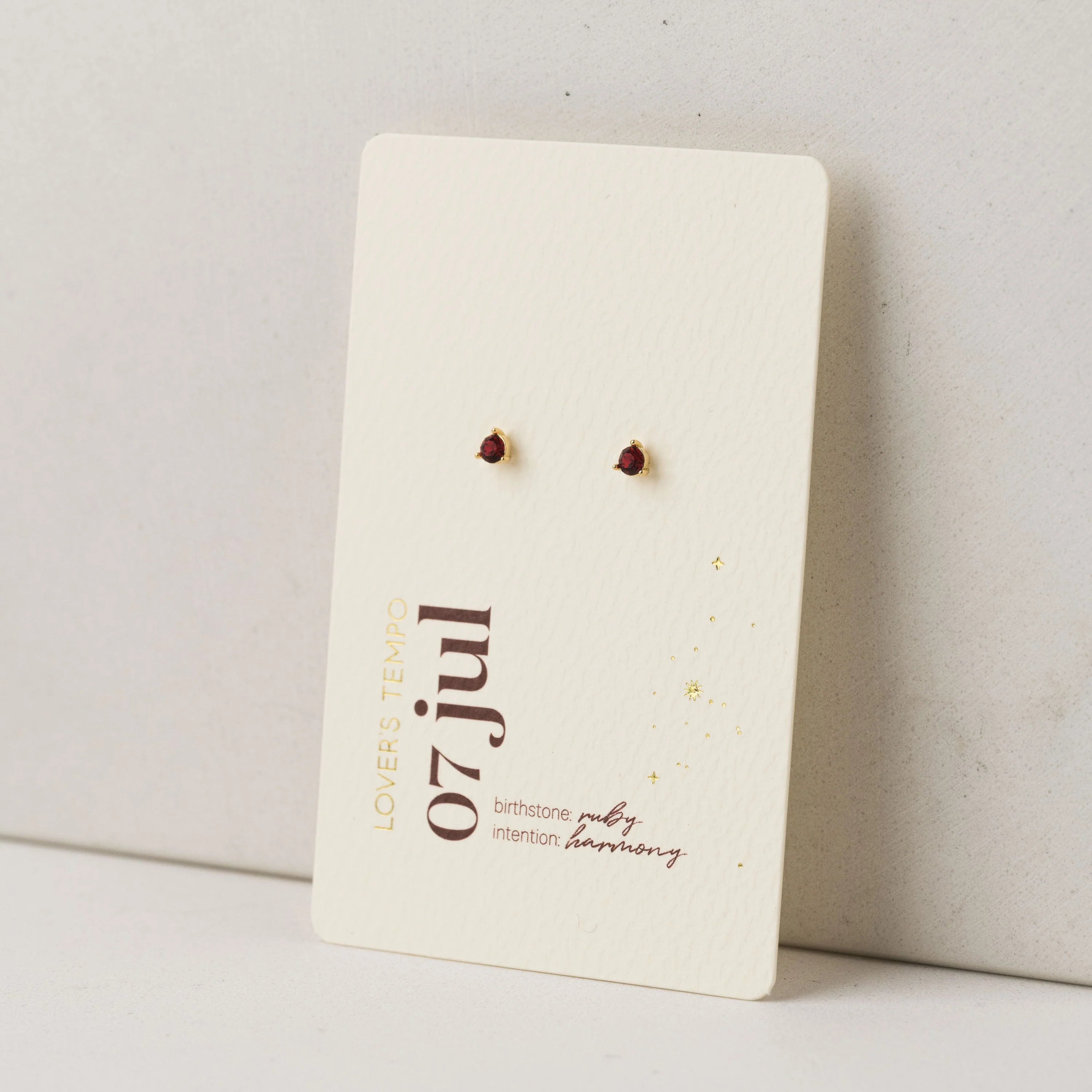 Kaleidoscope Birthstone Studs