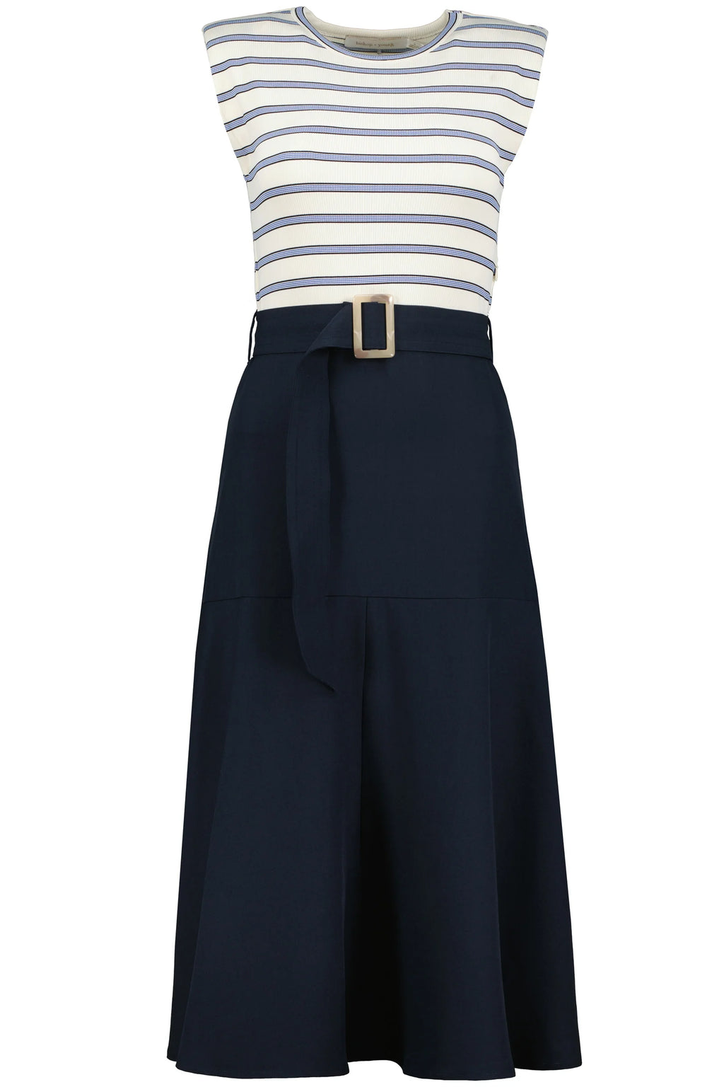 Kristopher Twofer Dress-Indigo