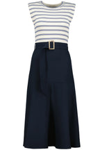 Kristopher Twofer Dress-Indigo