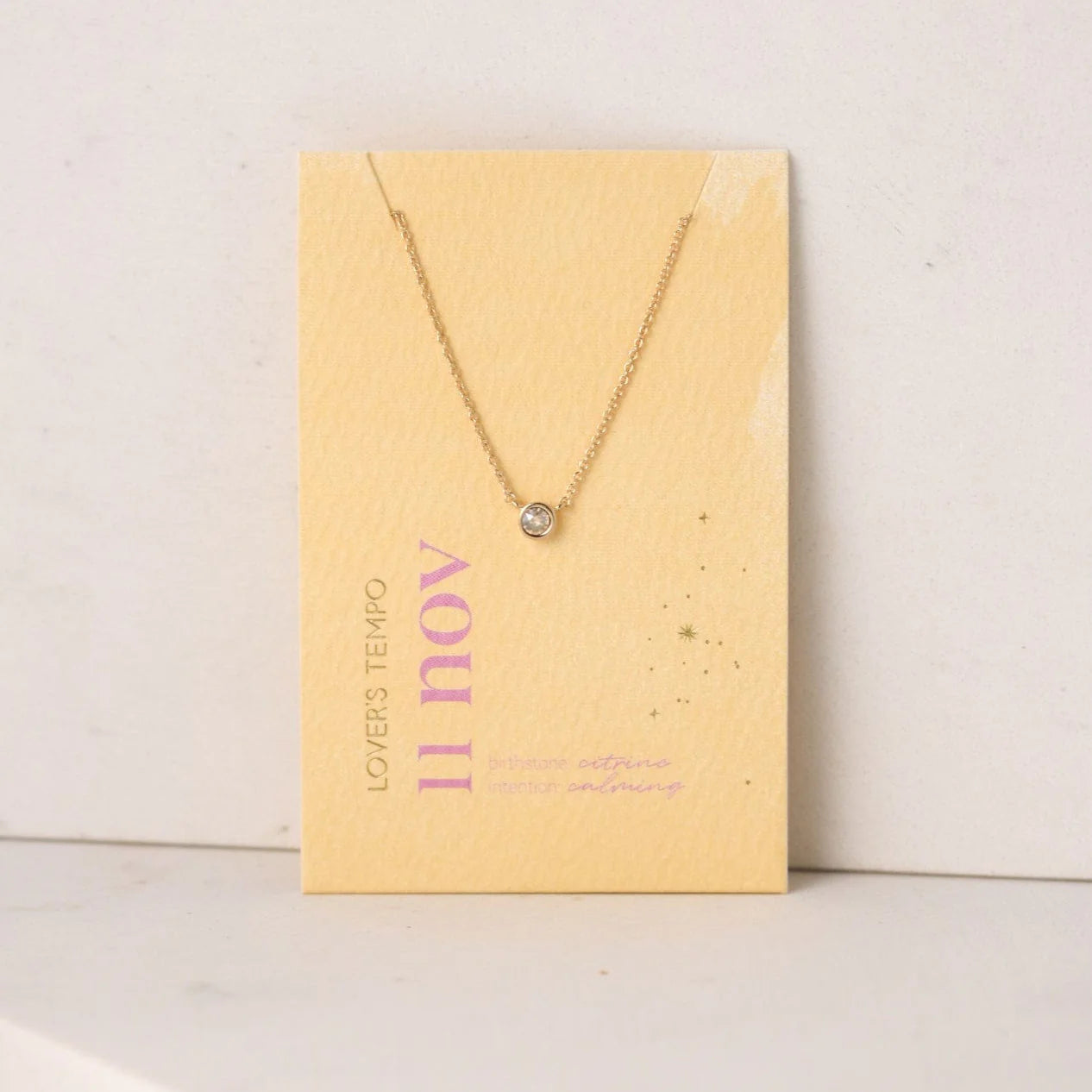 Kaleidoscope Birthstone Necklace