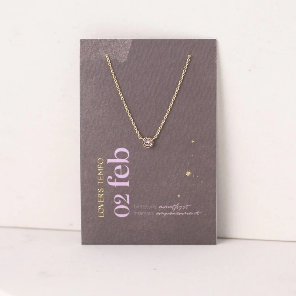 Kaleidoscope Birthstone Necklace